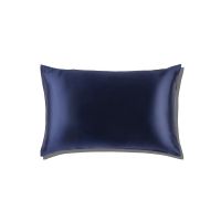 POWDERROOM | SLIP Pillowcase - Navy ปลอกหมอนผ้าไหมมัลเบอร์รี่ (ของแท้ 100%)