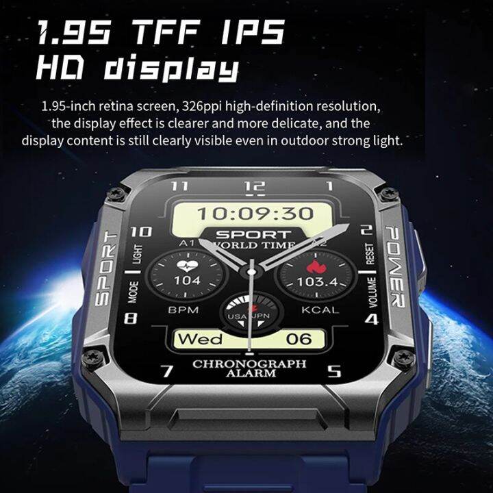 Military hot sale strong smartwatch