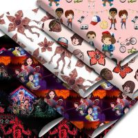 【hot】 Movies Faux Leather Sheets Printed Synthetic Fabric for Earrrings Hair Bows Crafts ！