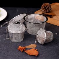 【CW】✠▩  Stew Spice Soup Herbal Sieve Infuser Reusable Seasoning Filter Sachet with Chain