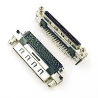 ขั้วต่อ SCSI VHDCI68หัวเชื่อมต่อ VHDCI แบบที่พักตัวชาร์จแท็บเล็ต V68 90องศา V.68แผงวงจรไฟฟ้าบัดกรี