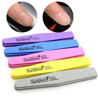 Nail Art Sanding Sponge Buffer Block Fingernail Grinding Polishing Nail Files Buffer Manicure Pedicure Nail Buffers File Tools