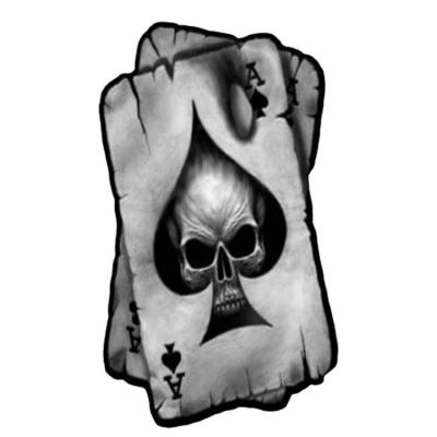 Car Halloween Skull Stickers Halloween Stickers For Car Windows Ace Of Spades Skull Car Stickers Poker Zombie Car Stickers Funny Motorcycle Helmet Laptop Decals kind