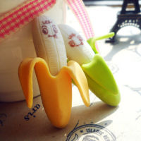 20 PCs Korean Stationery Student Prize Rubber Exquisite Creative Expression Banana Eraser