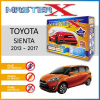 ผ้าคลุมรถ TOYOTA SIENTA 2013-2017 ตรงรุ่น กล่อง MASTER-X ผ้า HI-PVC อย่างดีหนาพิเศษ ป้องกันแดด ป้องกันฝน ป้องกันฝุ่น