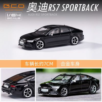 GCD 1/64 Audi RS7 Coupe Alloy Car Model Simulation Small Scale Car Model Collection Decoration
