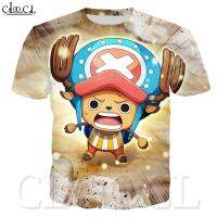 2023 In stock One Piece Tony Tony Chopper Japanese Anime Graphics Short-sleeved T-shirt 3D Printed Creative Pattern Casual Summer  Wild Harajuku Unisex Tops，Contact the seller to personalize the name and logo