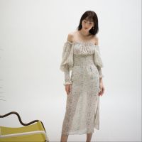 MIST OF RAIN - Lunar Maxi Dress - Green