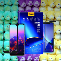 D-Power Full Coverage Tempered Glass 9H ฟิลม์ กระจกนิรภัยกันรอยแบบเต็มจอ สำหรับ OppoA83 Tempered glass ฟิล์ม ฟิล์มกระจกนิรภัยใส กันรอยหน้าจอ กันรอยขีดขวน (White/ขาว)