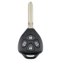 KUMSUN 4ปุ่ม314.3เมกะเฮิร์ตซ์ Keyless สมาร์ทกุญแจรถระยะไกล Fob กับชิป4D67และใบมีดเจียระไนเหมาะสำหรับโตโยต้า Alphard 2005-2009Palepaleo