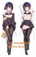 ปลอกหมอนอะนิเมะ Dakimakura IDOLMSTER พิมพ์สองด้านขนาดชีวิตปลอกหมอนของขวัญสามารถปรับแต่งได้