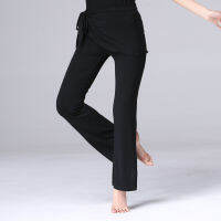 Latin Pant Modal Training Dress Performance Wear Irregular Latin Dance Trousers For Womenfemale Ballroom Costume Practice Pants