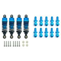 2 Set RC Car Part: 1 Set Aluminum Alloy Shock Absorbers Damper Set &amp; 1 Set M3 Metal Hex Ball Head Screws