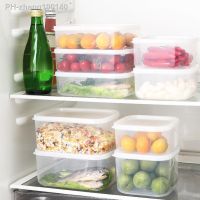 Food Crisper Storage Box Plastic Transparent PP Food Container Refrigerator Storage Box Large-Capacity Organization Box