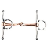 Special Offers Durable High Quality Hot Sale Stainless Steel Horse Bit Full Cheek Snaffle Bit Copper Mouth Horse Tack Horse Bit