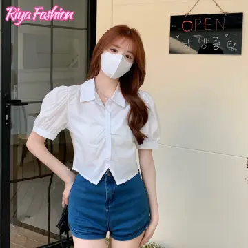 Fashion (White)Summer Sleeveless Blouses Women Fahsion V Neck Loose Casual Shirts  Tops Lady Elegant Office Oversized Chiffon Blouse CHA @ Best Price Online