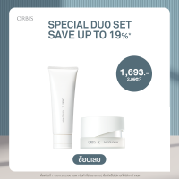 ORBIS DUO SET  U Foaming Wash + U Gel Moisturizer  ผลิตภัณฑ์ทำความสะอาดและ บำรุงผิวหน้า ช่วยมอบความชุ่มชื้นให้ผิวเนียนใส