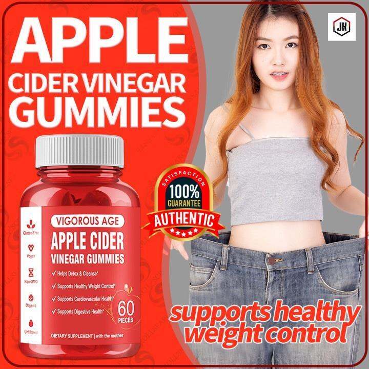 Apple Cider Vinegar Gummies Appetite Digestion Metabolism Goli Organic Vegan Well Being capsule