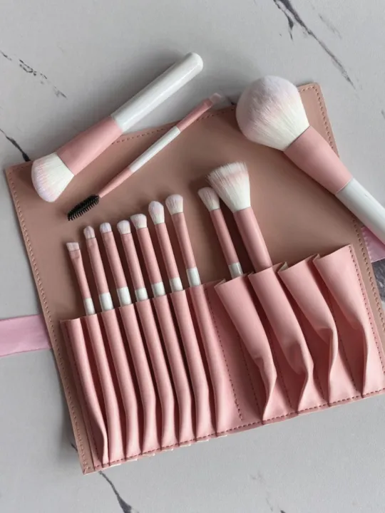 high-end-original-clear-sky-12-makeup-brushes-set-super-soft-cangzhou-loose-powder-dot-color-blush-brush-morandi-novice-beginner-complete-set