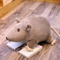 【ของเล่นตุ๊กตา】 1pc 20 60cm Simulation Rat Stuffed Mascot Mouse Plush Animal Toy Doll Lovely Rat Pillow Birthday Gifts For Kids Baby Children