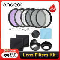 Andoer 58mm 52mm Camera UV CPL FLD Lens Filters Kit and Altura Photo ND Neutral Density Filter Set Photography Accessories-BIANO