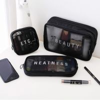 Travel Cosmetic Bag Women Zipper Make Up Transparent Makeup Case Organizer Storage Pouch Toiletry Beauty Wash Kit Bags Purse Bag