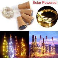 ไฟพวงมาลัยพลังงานแสงอาทิตย์,รูปนางฟ้า,LED, Fio De Cobre, Corda, Fit Para Garrafa De Vinho, Cortiça,เทศกาล,1M,2M