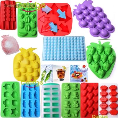 Silicone Rubber Ice Cube Tray Mold For Bar Chocolate Soap Mould Jello Candy