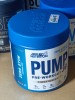 Pump 3g pre workout không caffeine applied nutrition 50 scoops - ảnh sản phẩm 1