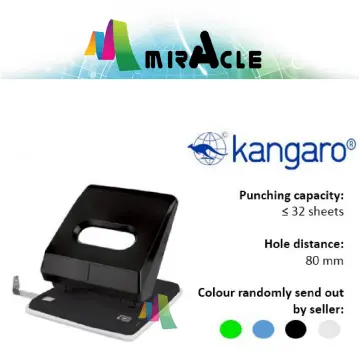 KANGARO Heavy Duty Paper Puncher 3 Hole Punch 2030