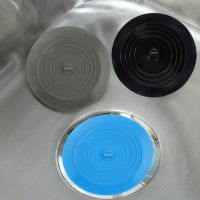 XHLXH Silicone 15cm Floor Drain Cap Flat Hair Catcher Tub Plug Sink Stopper Drain Cover Bathroom Accessories Bathtub Stopper