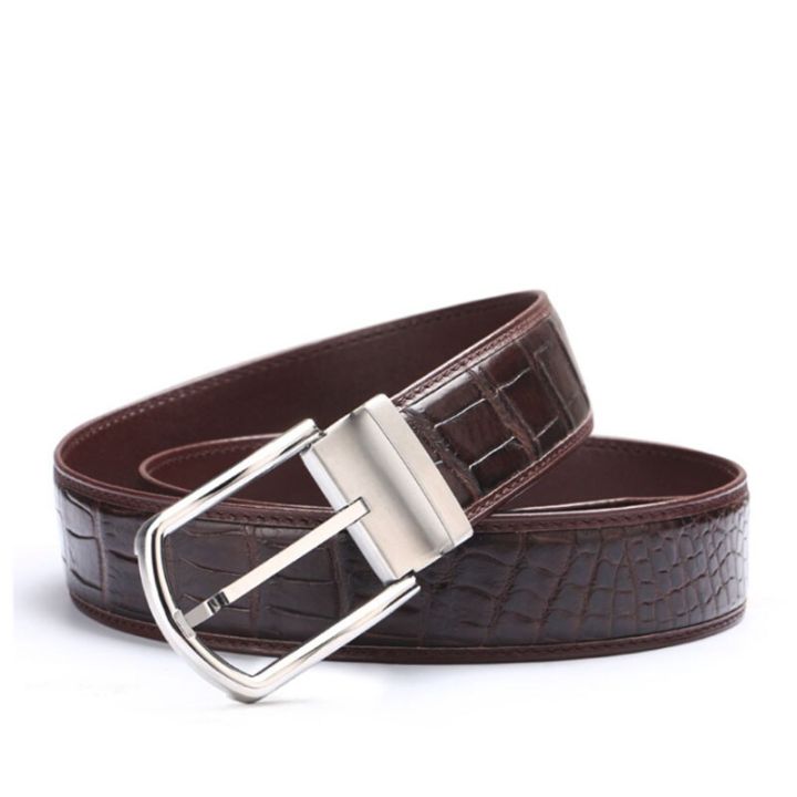 real-crocodile-belts-for-men-alligator-leather-luxury-brand-strap-male-buckle-belt-vintage-for-jeans-cintos-dropshipping