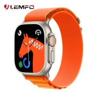 LEMFO Smart Watch Ultra Series 8 NFC Smartwatch Men Women Bluetooth Call IP68 Waterproof Wireless Charging 2 Inch HD Screen