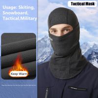 【CW】 Thicken Face Ski Tactical Hunting Hiking Scarf for Men Cycling Helmet Inner Balaclava Windproof