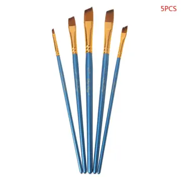 5pcs Rubber Silicone Tip Paint Brushes for Watercolor Oil Painting