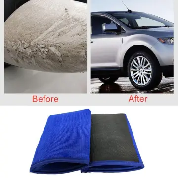Fine Grade Auto Detailing Clay Bar Towel Microfiber Claying Towel Car Wash  Mitt