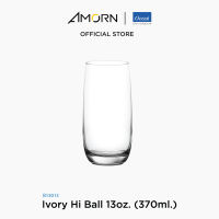 AMORN - (Ocean)  B13013  Ivory Hi Ball - แก้วไอวอรี่ ไฮบอล แก้วดริ๊งเเวร์ แก้วโอเชี่ยนกลาส  13 oz. ( 370 ml.)