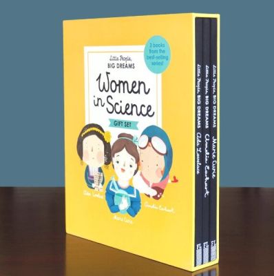 [หนังสือ เด็ก] Little People, BIG DREAMS: Women in Science : 3 books from the best-selling series! Ada Lovelace - Marie Curie - Amelia Earhart (Little People, Big Dreams) ของแท้ [Hardcover]