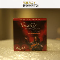 SAVAREZ T50R (New Stock) TOMATITO, SET, Normal Tension, สายกีตาร์ FLAMENCO นำเข้าจากฝรั่งเศสแท้ 100%