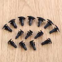 50Pcs Car Door Window Sealing Strip Clips Plastic Rivets Fixed Auto Fastener Clip Universal Automobile Accessories Car-Styling Decorative Door Stops