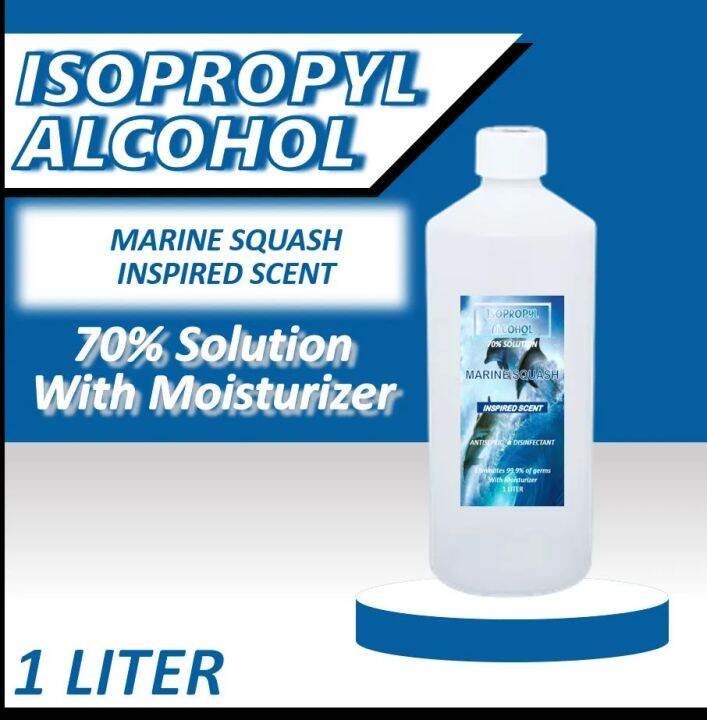 MARINE SQUASH 1 LITER 70 ISOPROPYL ALCOHOL WITH MOISTURIZER Lazada PH