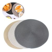 【CC】 15 inch 38CM Round Placemats for TableRound Placemats Placemat Dining Table