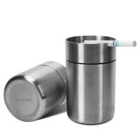 hot！【DT】  Car Ashtray With Lid Windproof Smoke Tobacco Ash Holder Detachable SendTH