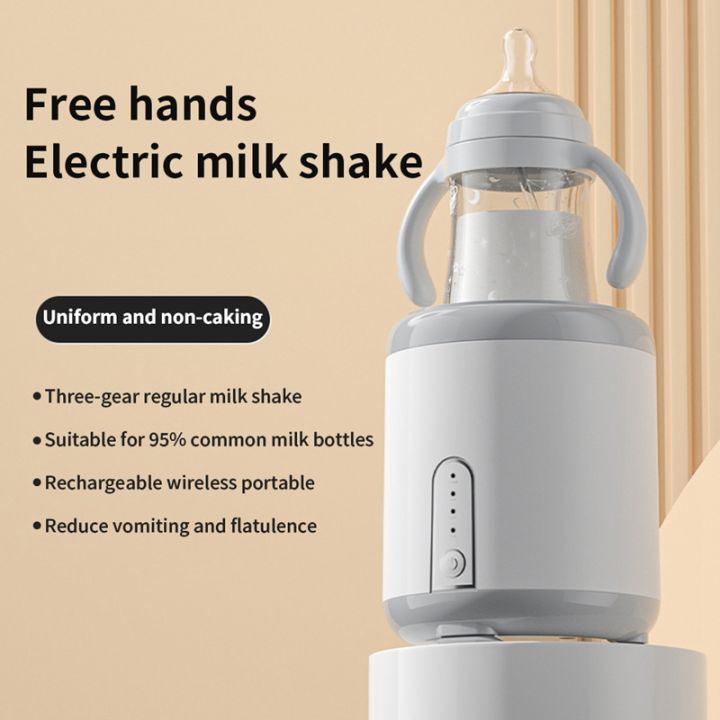 1-set-53-75mm-milk-bottle-milk-mixer-1200mah-full-automatic-three-gear-adjustable-rechargeable-green