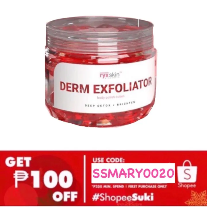 ORIGINAL Ryx Skin Derm Exfoliator Lazada PH