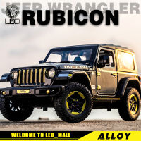 LEO 1:20 JEEP WRANGLER 1941 RUBICON รถ/ปิด Canopy Toy รถโลหะ Diecast ของเล่นสำหรับเด็ก,เด็กของเล่น Miniauto รถบรรทุกรถเสียงและแสงของเล่น