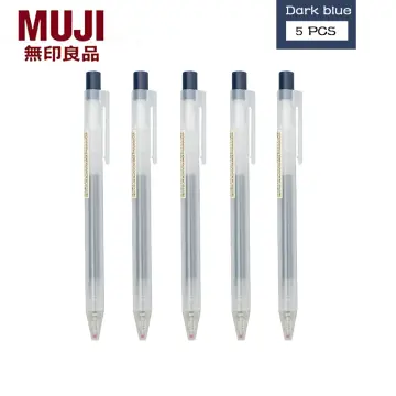 Muji Pens Muji Gel Pens 0.38 or 0.5mm Black Color 5 or 10 Pens Set. Choose  -  UK