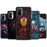 [ขายร้อน]NIQUXIการ์ตูนน่ารัก Marvel Avengers สำหรับ Redmi 10 9 9A 9C 9i K20 K30 K40กรณี Plus หมายเหตุ10 11 Pro Soft ซิลิโคน