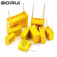 10pcs X2 Safety capacitor 15mm 275VAC 275V 0.022UF 0.047UF 0.1UF 0.15UF 0.22UF 0.33UF 0.47UF 0.68UF 1UF Polypropylene film WATTY Electronics