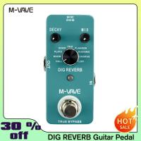 M-VAVE DIG REVERB Digital Reverb Guitar Effect Pedal 9 Reverb Types Decay Mix Control True Bypass Full Metal Shell guitar pedal